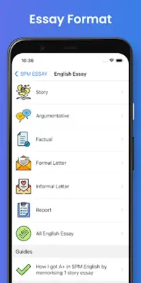 SPM Essay android App screenshot 11